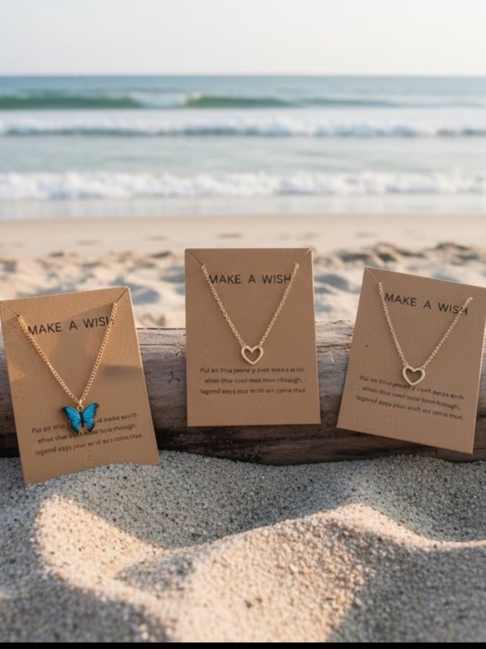 1 Random “Make a Wish” Pendant Necklace - Multiple Options - Picture 4 of 5